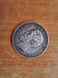 Moneda carol 1 1880