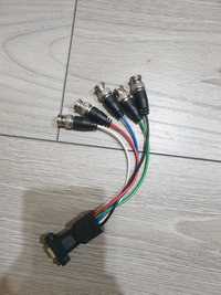 Cablu video VGA / 5 BNC