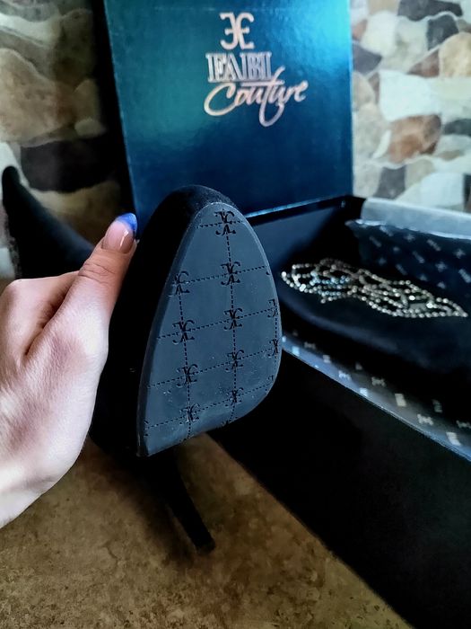 Ботуши Fabi Couture с камъни Swarovski