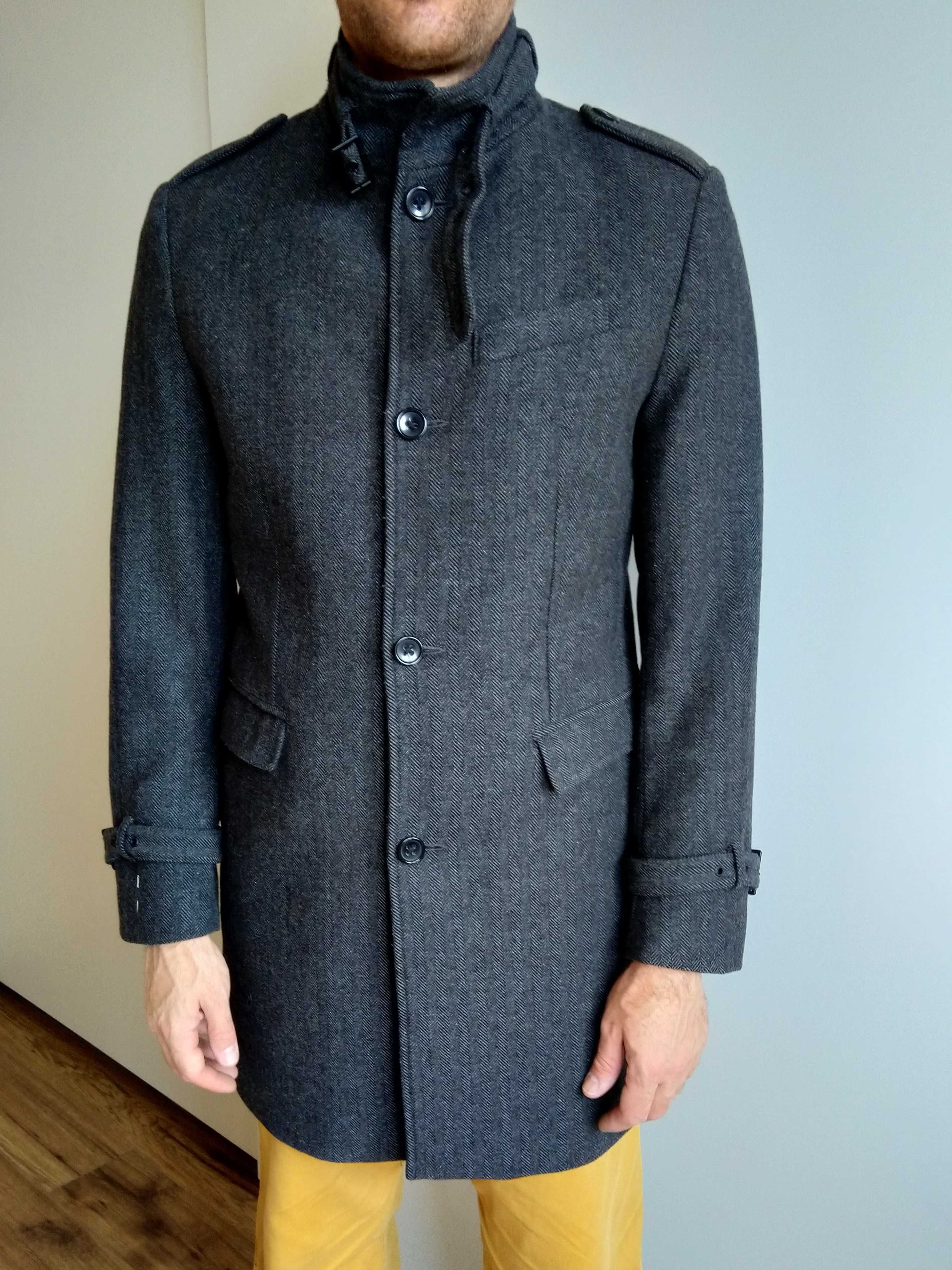 Мъжко палто Celio, вълнено, размер М