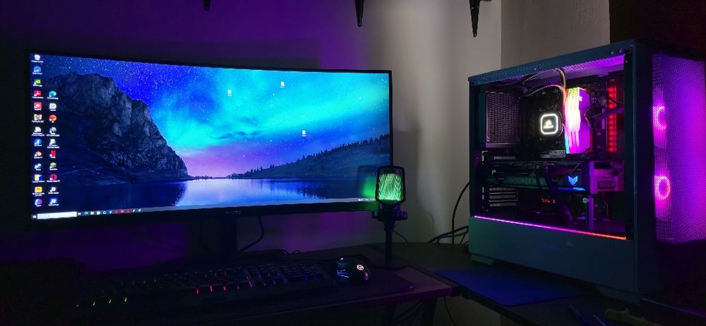 RTX 4070 Ti | i7-9700K | 32GB RAM | Monitor Ultrawide Curbat 34 inch