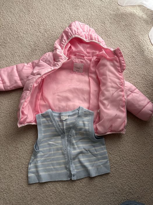 Lot pachet haine fetiță toamnă 80