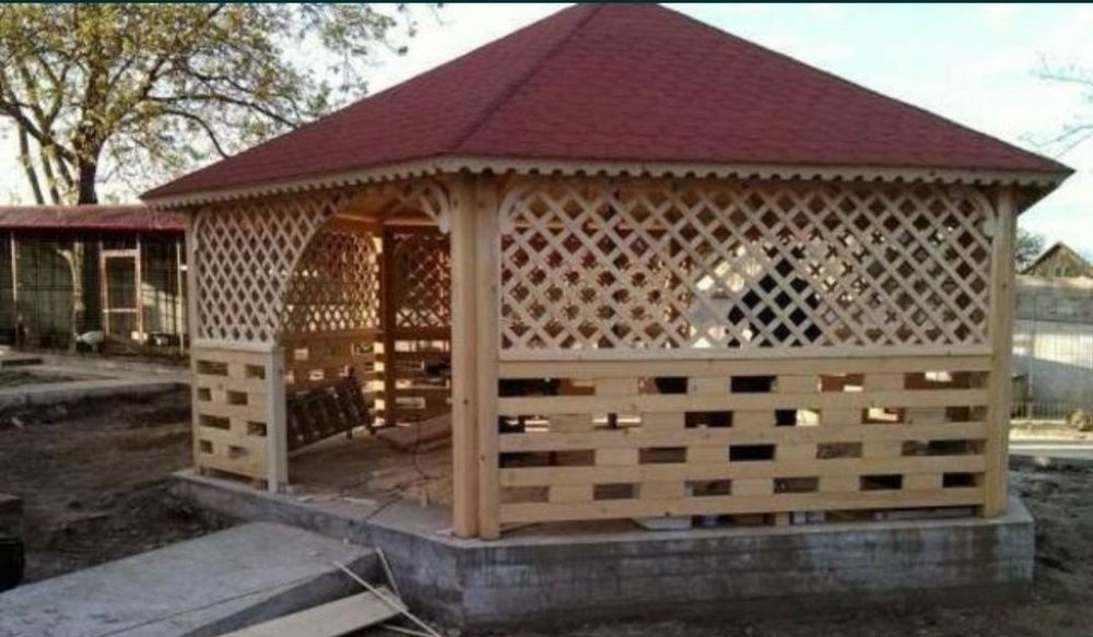 Foisoare din lemn de gradina