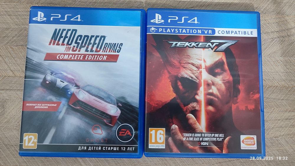 Игры на PS4 в новом состоянии