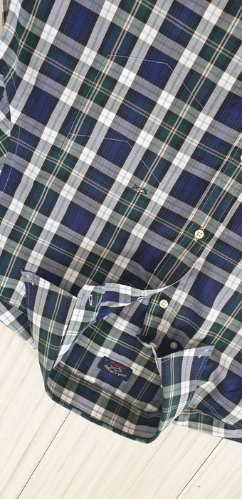 Paul & Shark Cotton  Mens Size 43  / XL ОРИГИНАЛ! МЪЖКА РИЗА!