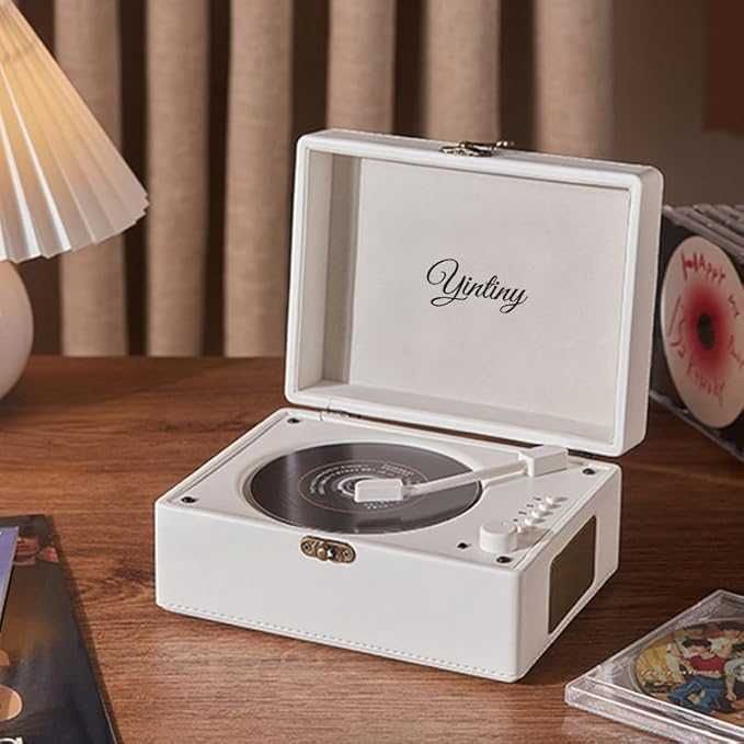 Винтидж CD плейър с високоговорител Yintiny