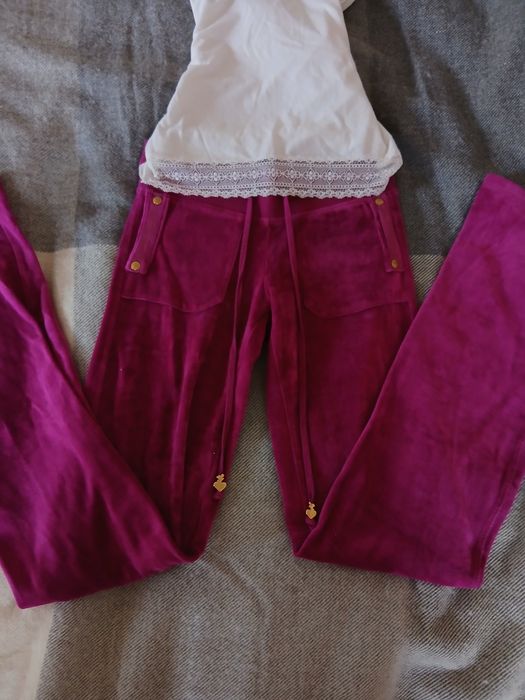 Y2k велурено долнище