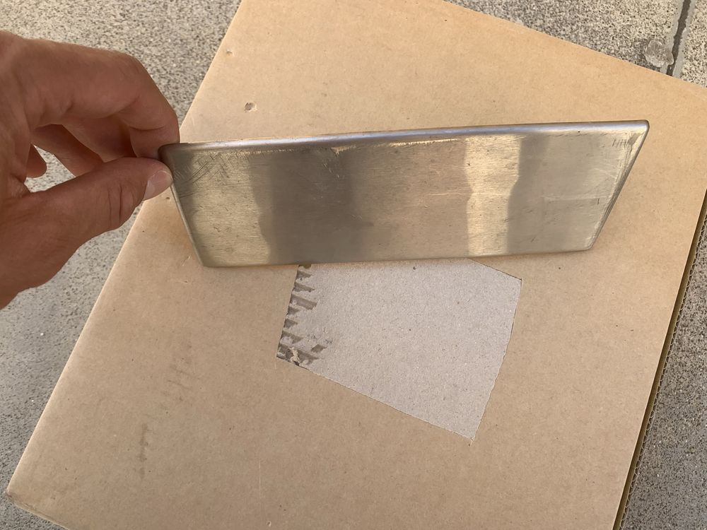 Капаче бленда хром за оригинална предна АМГ броня МЛ W164 ML 63 AMG