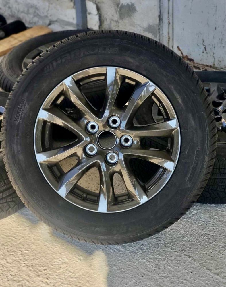 Джанти 5x114.3 16” + Чисто нови зимни гуми HANKOOK