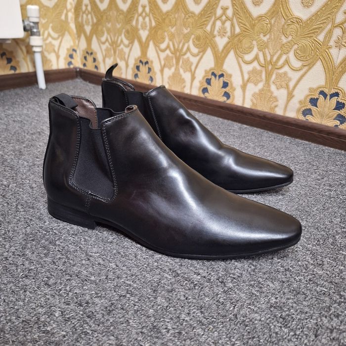 Кожаные челси, 44 размер