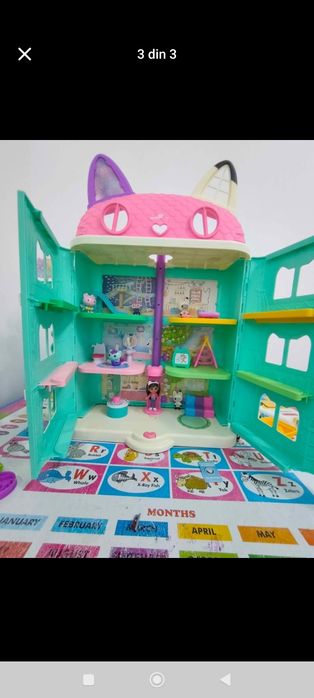 Set de joaca Gabby's Dollhouse - Casa Purrfect a lui Gabby
