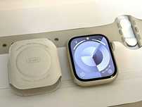 Apple Watch Series 7, 41mm, Starlight, Alu Star Sp Band GPS