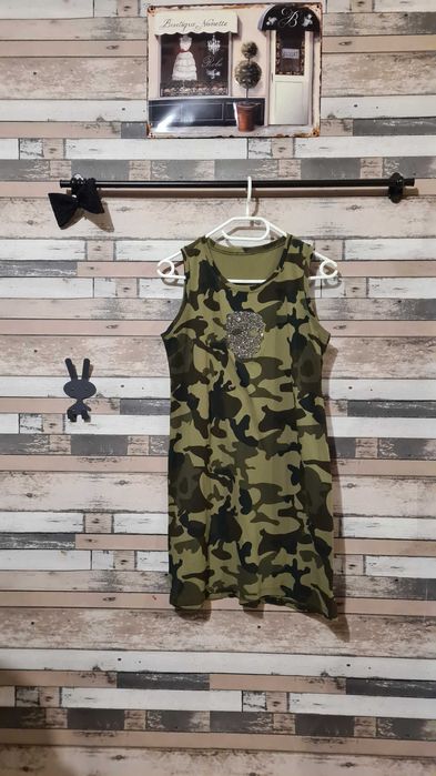 Дамска спортна рокля S-(504)