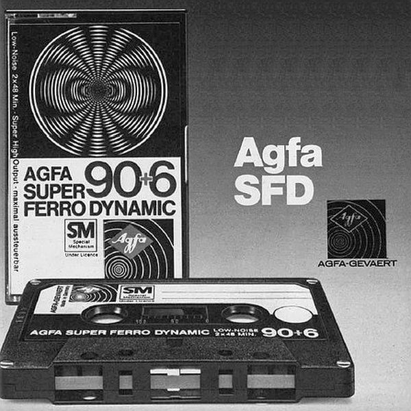 blank tape 15 Casete audio agfa super ferro dynamic noi