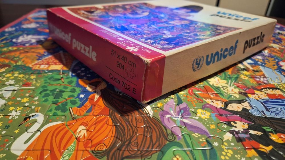 Пъзел Уницеф Unicef