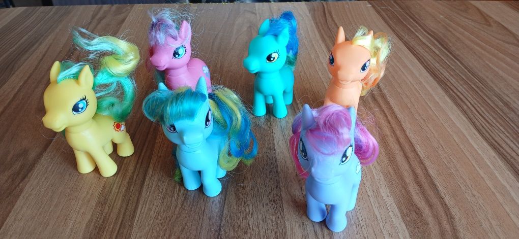 MY LITTLE PONY ЛОТ Понита 6 броя Играчки за Момиче