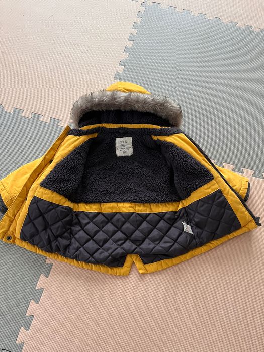 Geaca parka calduroasa cu gluga