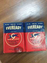Baterii vintage Eveready 45V USA