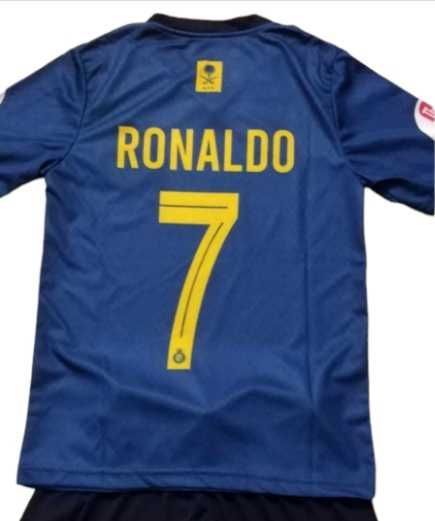 CR7  RONALDO BLUE  + Чорапи Юбилеен Син Екип на Роналдо 2024г