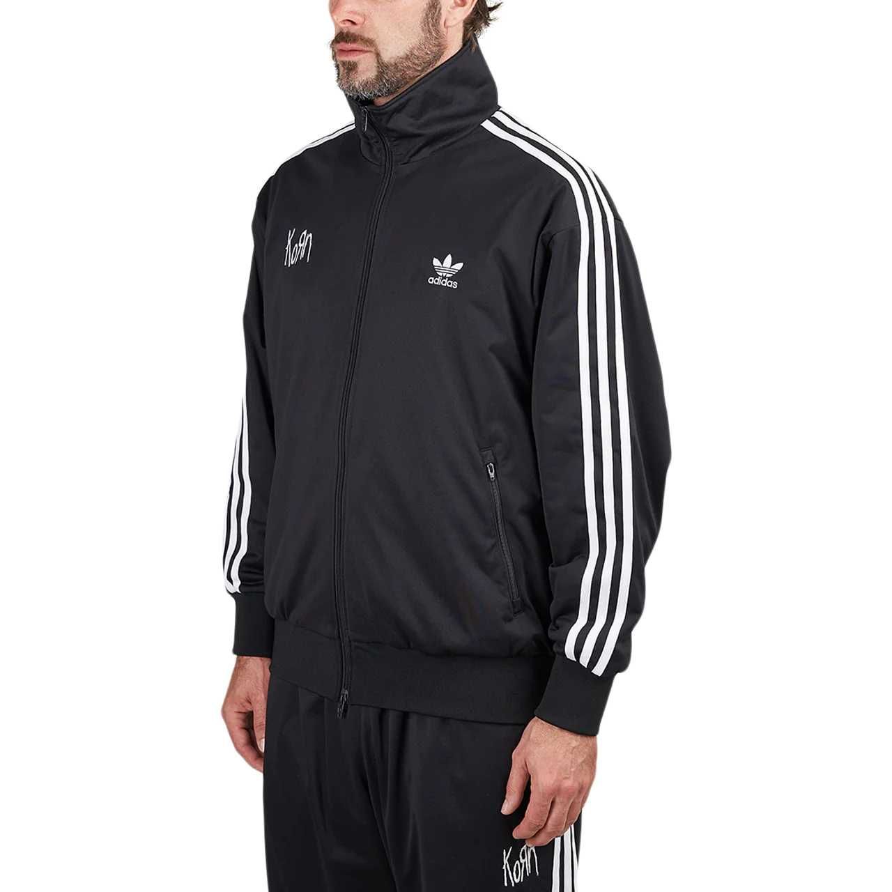 Adidas X Korn Track Top (Black / White) - Limited Edition