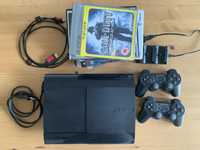 Play Station PS3 2 Dualshock3 Sixaxis Joysticks 10 jocuri