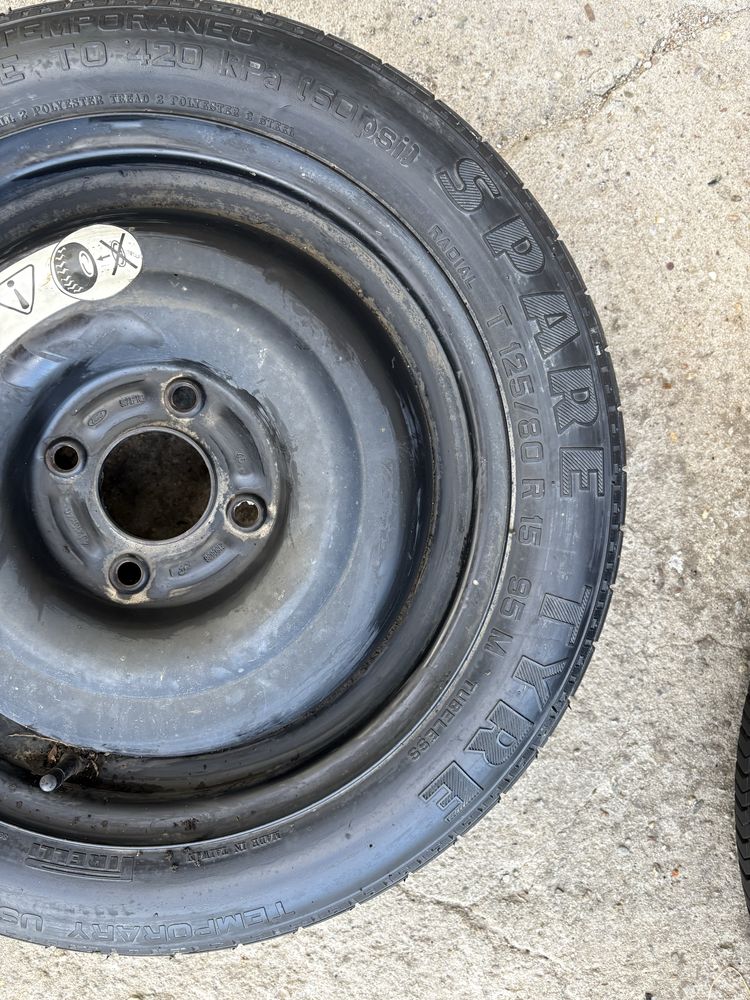 Патерица / резервна гума за Форд/ Ford T125/80 R15