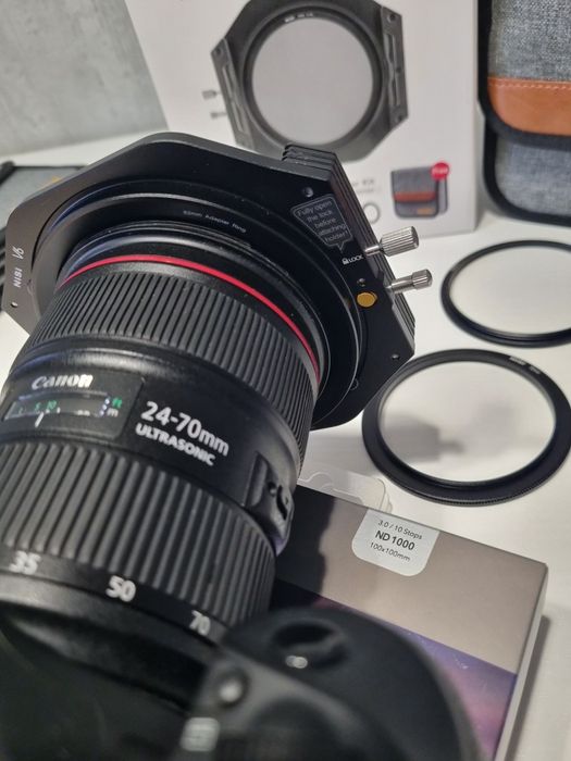 NiSi V6 Filter Holder Kit + 2 filtre gradual și ND1000