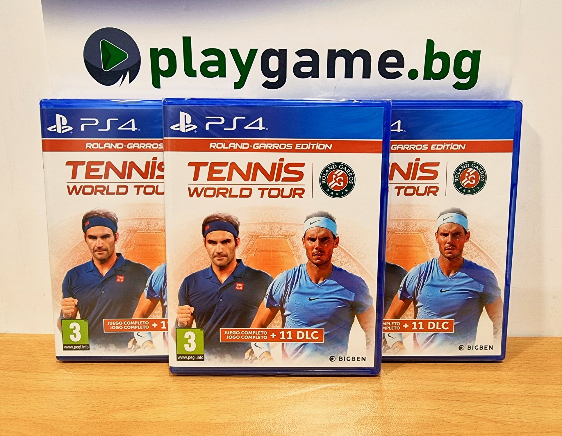 Чисто нова игра Tennis World Tour Roland Garros Edition за PS4