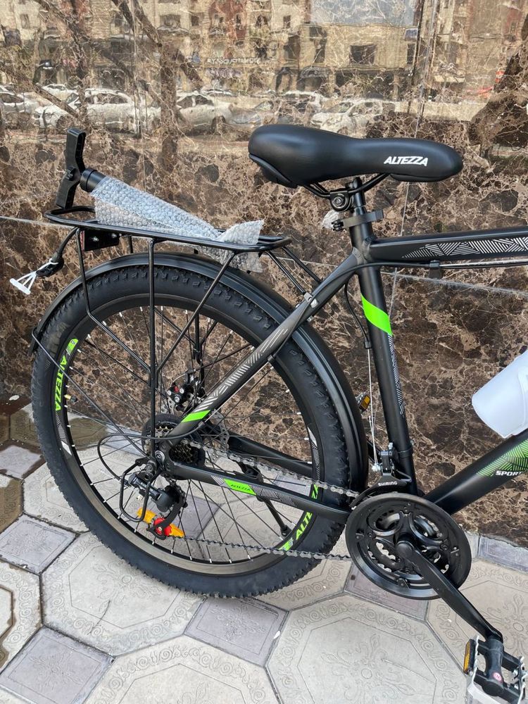 Скидка!!! СКИДКА Новый велосипед алумин рама 21 скорис 17 рама