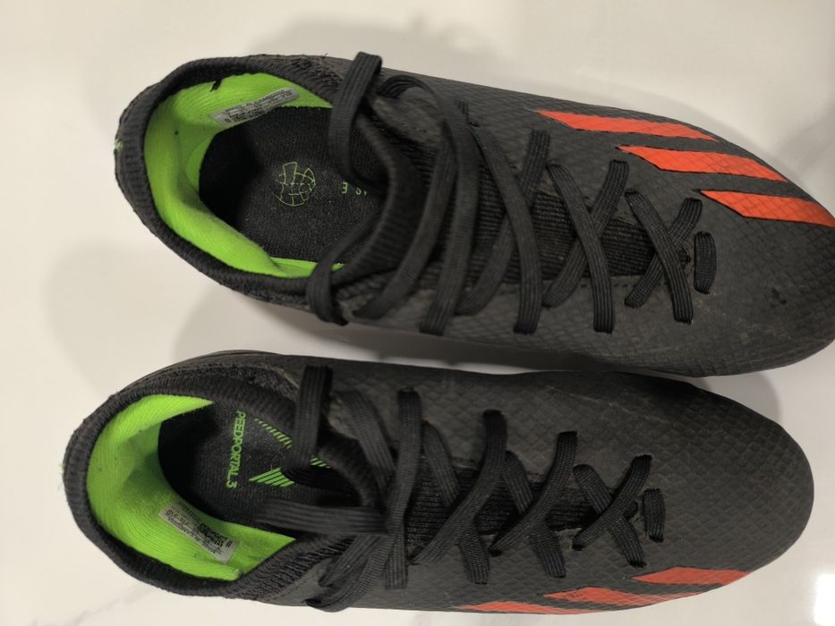 бутонки Adidas X Speedportal.3 
Горната част е от текстил