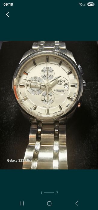 Tissot automatic couturier cronograf