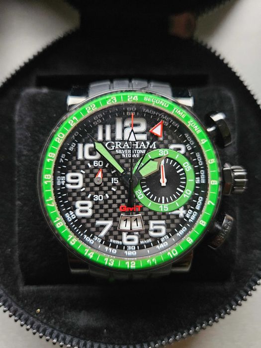 Graham Silverstone Stowe GMT Flyback 48 Limited Edition Full Set