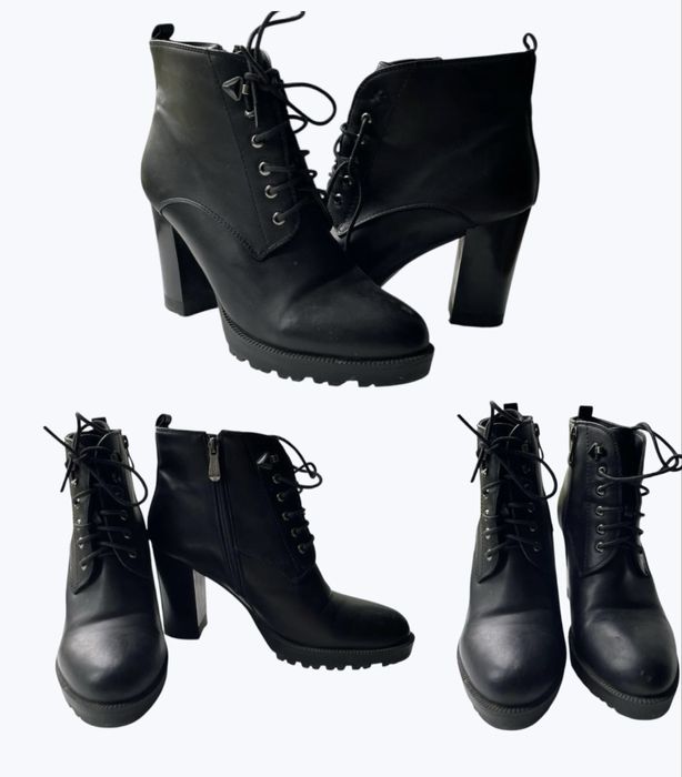 Отдам ботильоны кожа