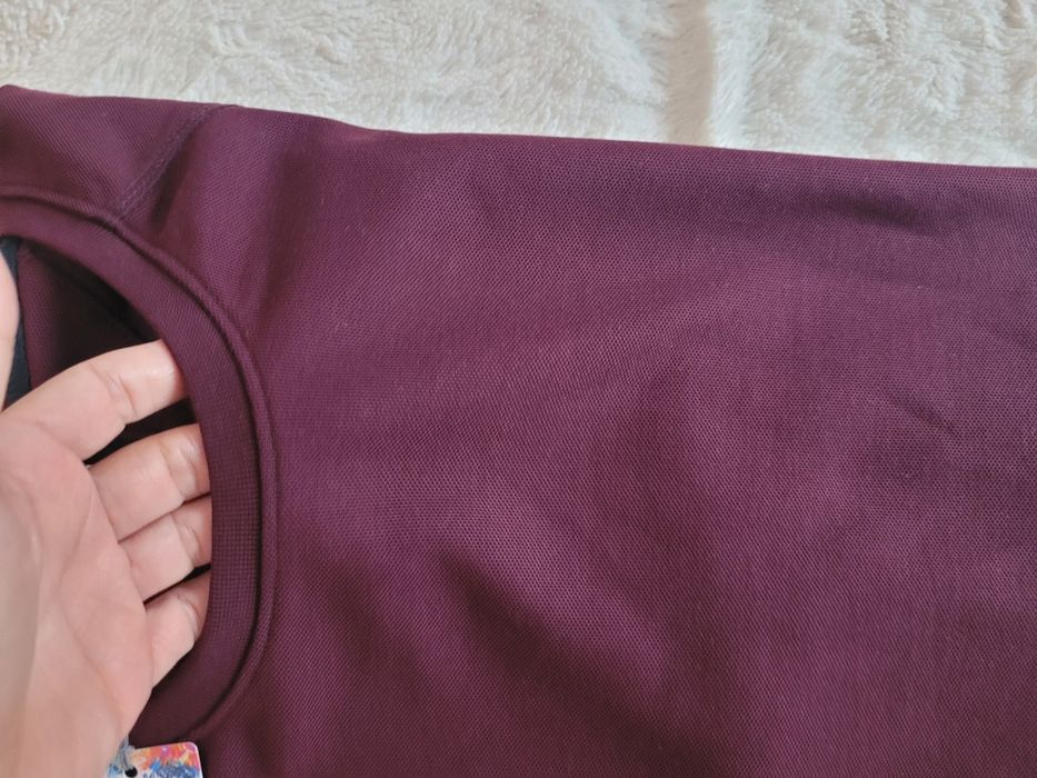 Мъжка блуза виненочервена трико POOL park