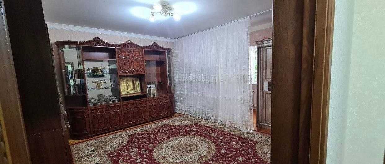 Французская планировка. Юнусабад6 2-ком.1-этаж.Хороший ремонт меб+тех.