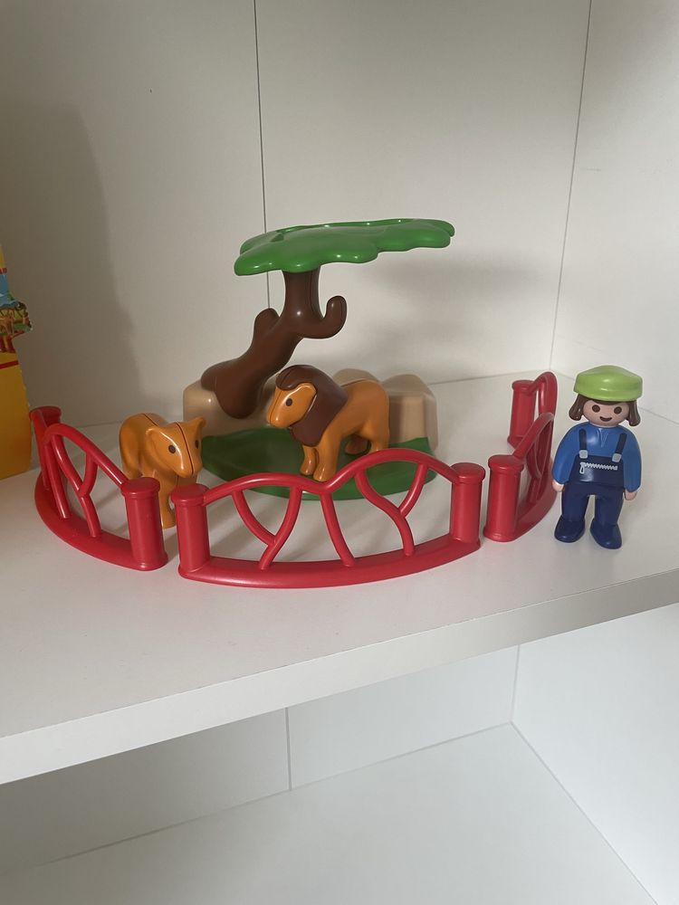 Playmobil 1.2.3 - Клетката на лъвовете