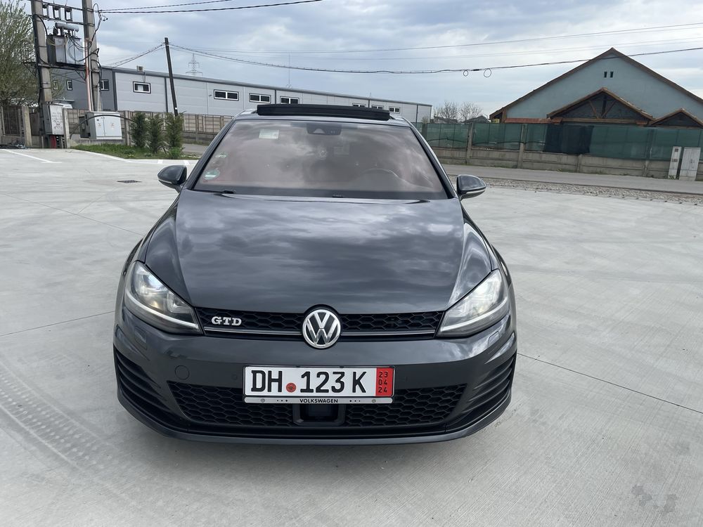 Vand golf 7 gtd 2014 diesel impecabil full