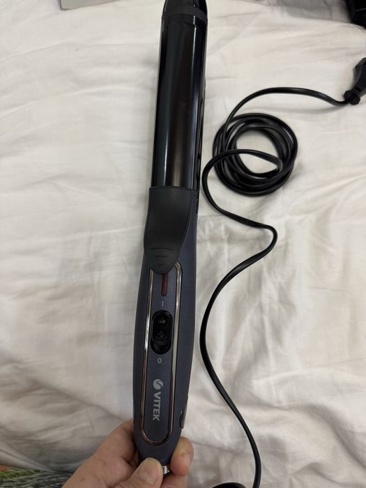 Электрощипцы VITEK VT 8424 черный и Cronier CR-966 утюжок и гафре