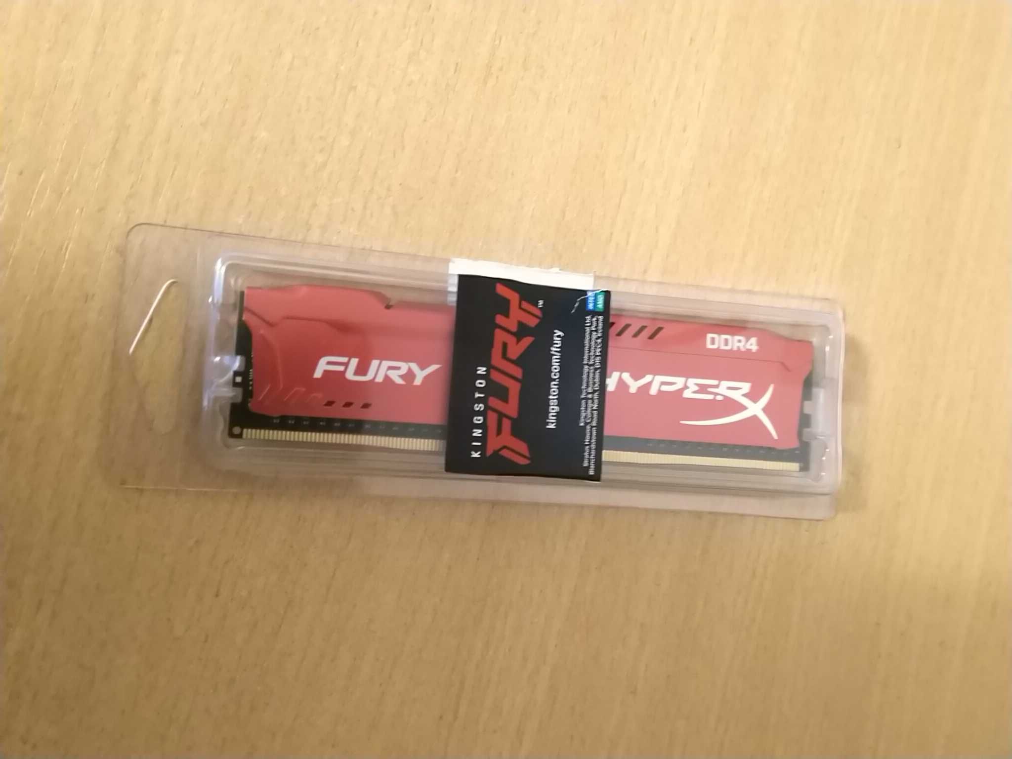 Memorie DDR4 Hyper X Fury red 8 GB 2400MHz