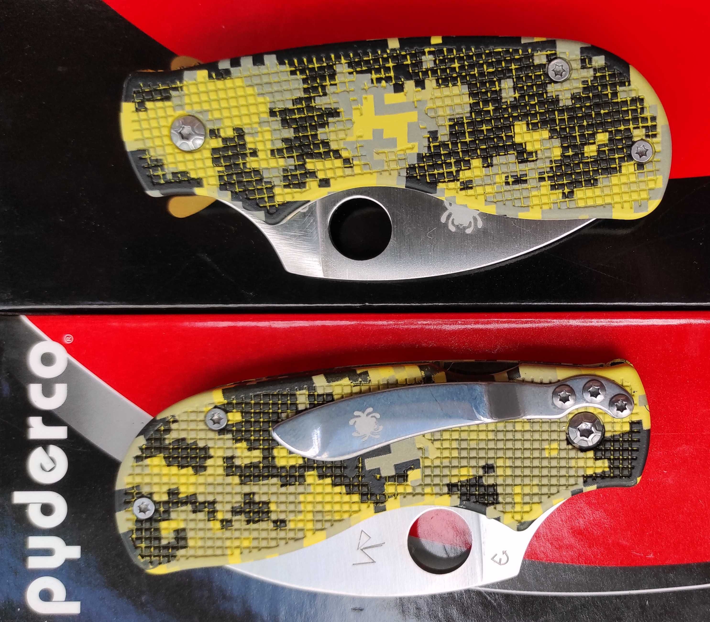 Сгъваем нож Spyderco N690Co /Spyderko Squeak SlipIt/