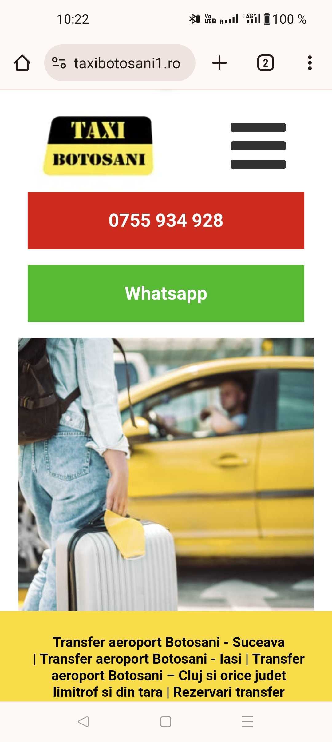 Taxi Botoșani Stars