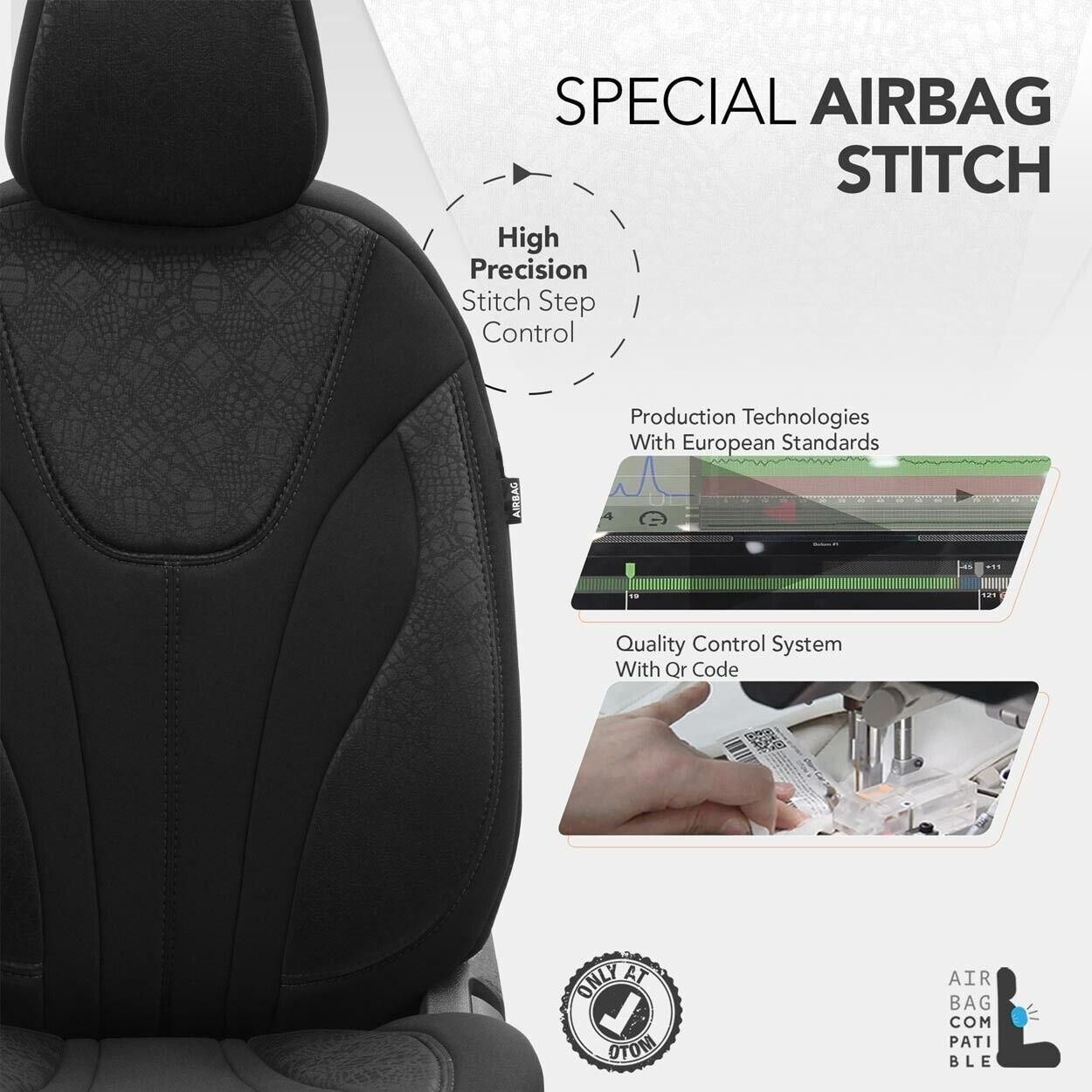 комплект калъфи за седалки amio otom ruby design 1201 ot76900