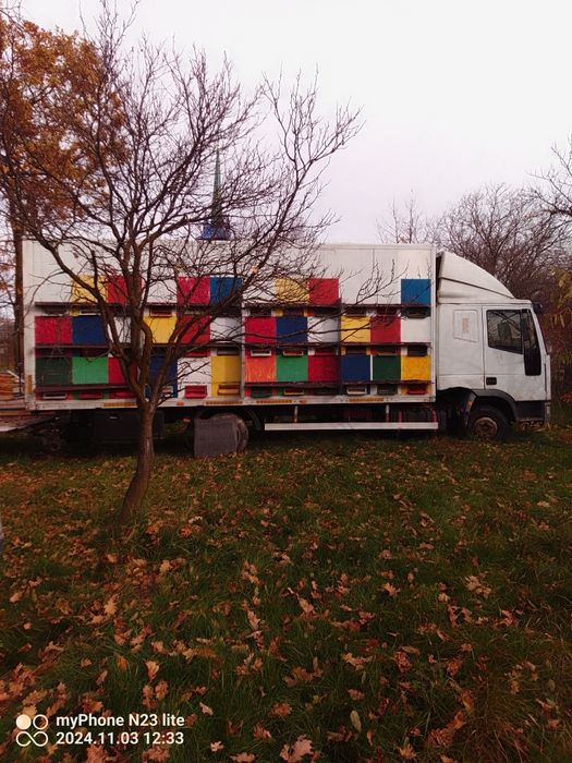 Vind două camioane apicole