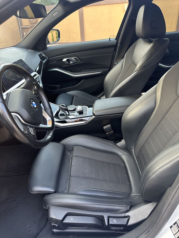Bmw 318i 2021 G20 culoare perlata (alb),