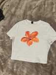 SHEIN tropical тениска