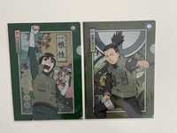 Set 2 clearfile folder A4 Rock Lee si Shikamaru by Bandai Namco