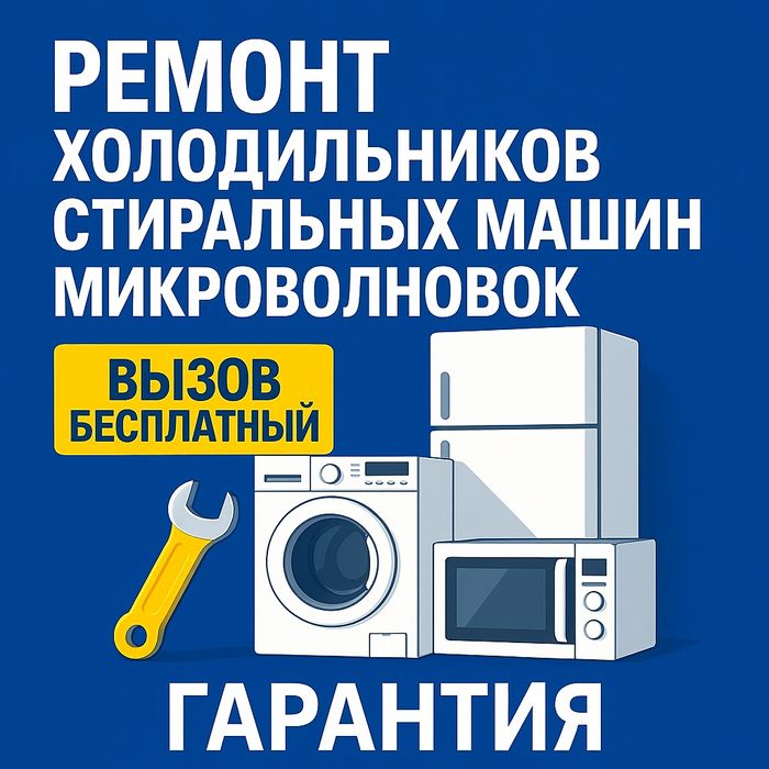 Ремонт стиральных машин и холодильников.
