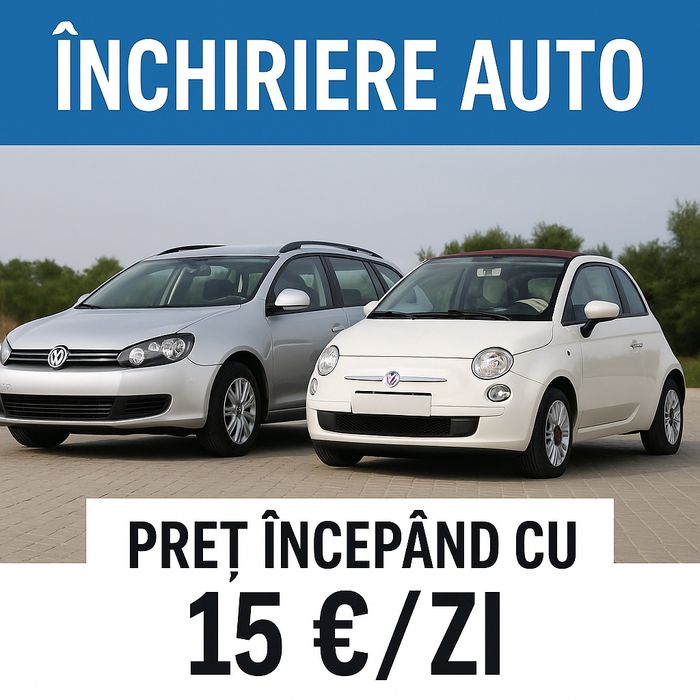 Inchirieri auto - Golf 6 Break sau similar –  deplasari/ livrări