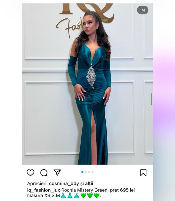 Rochie lunga eleganta