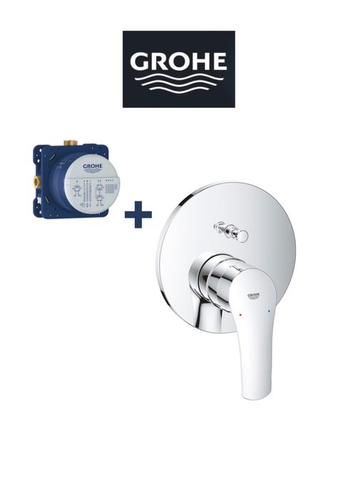 Смесител за вграждане Grohe + Grohe BOX за вграждане